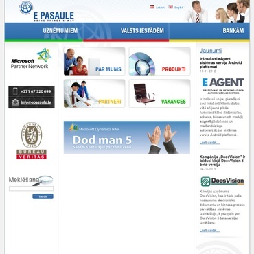 E Pasaule, SIA