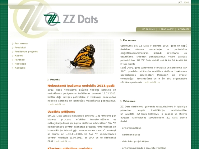 ZZ Dats, SIA